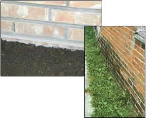 Use of Below Grade Brick Veneer